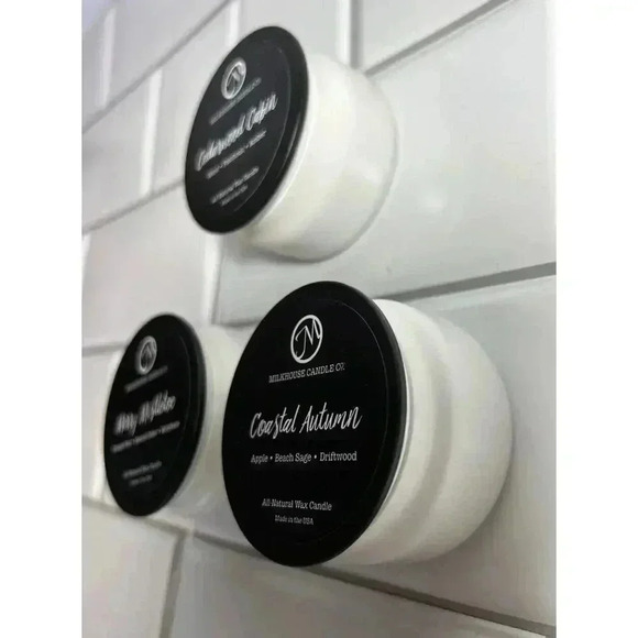 3 Milkhouse Candle Company Candles Brand New 1.5 Oz Each Assorted Scents - Picture 3 of 9